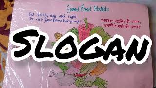 Slogan on Good Food Habits screenshot 4