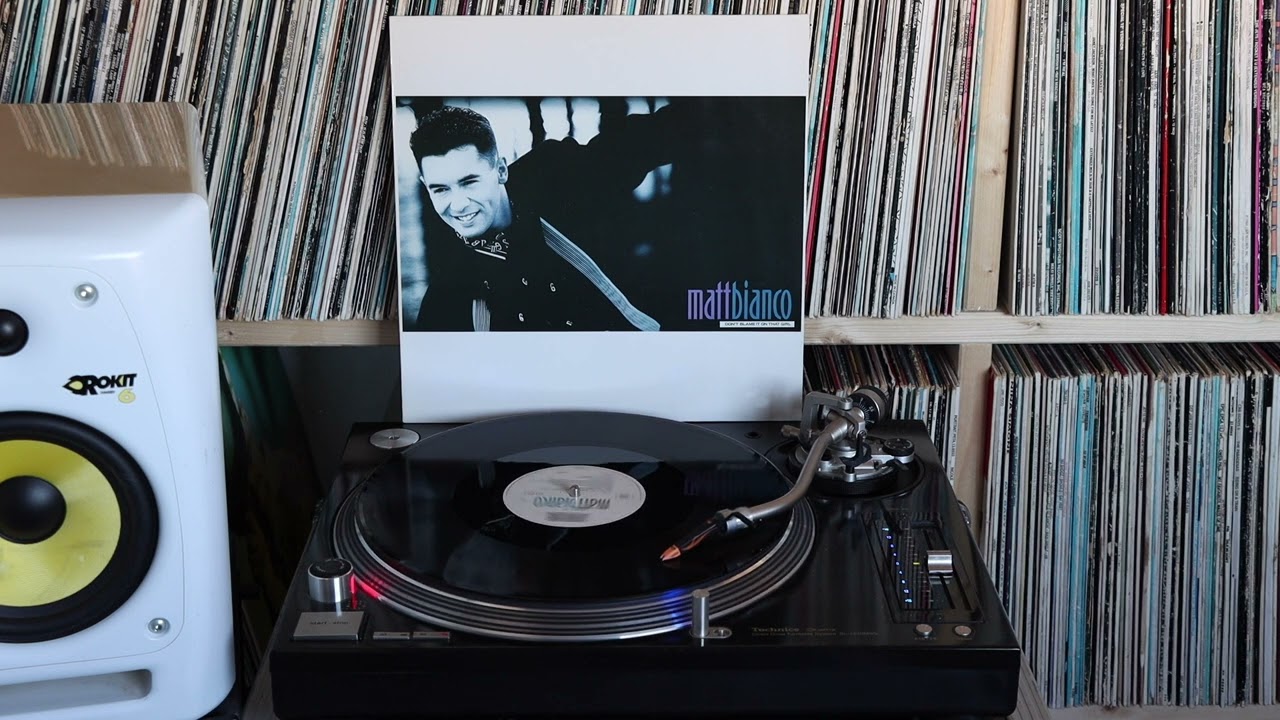 洋楽 Matt Bianco Dont Blame It On That Girl Matt Bianco – Don't Blame It On That Girl – Vinyl (12
