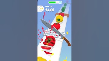 perfect slice gameplay #shortsfeed #perfectslicegame