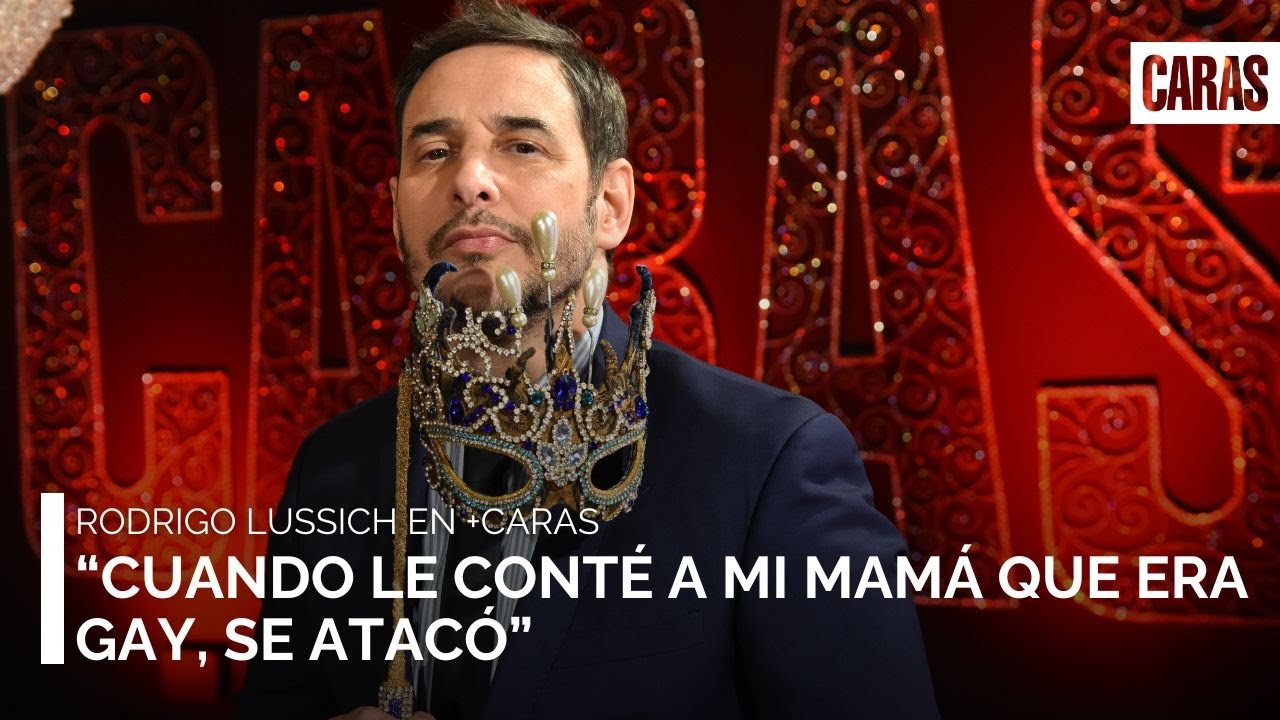 Rodrigo Lussich reveló cómo le contó a su madre que era gay
