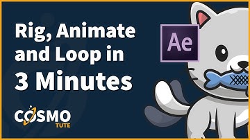 Tail Animation in After Effects with Duik Bassel 2 and Puppet Tool| Quick Tutorial