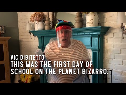 This was the first day of school on the planet Bizarro.