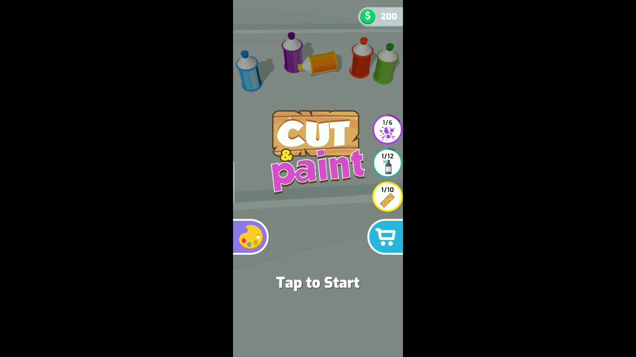 Game"cut and paint"Official ofline YouTube