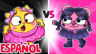 Canción del Desafío Rosa Vs Negro | Canciones para Niños 😻🐨🐰🦁 y Rimas Infantiles por Baby Zoo