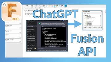 Using ChatGPT and Fusion 360 API to Create a Script | How To Make A Script for Fusion with GPT3.5