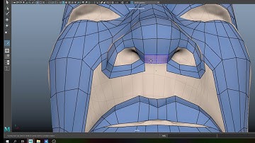 2 How to Retopolize a Human Head in Maya Nose & Eye Part 2