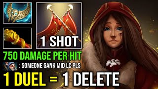 1 DUEL 1 DELETE NEW Meta Solo Mid LC Revenant's Brooch 750 Damage Per Hit EZ Duel Hunting Dota 2