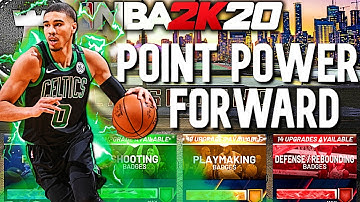 THIS POINT POWER FORWARD BUILD IS UNGUARDABLE ON NBA 2K20! BEST POINT POWER FORWARD BUILD