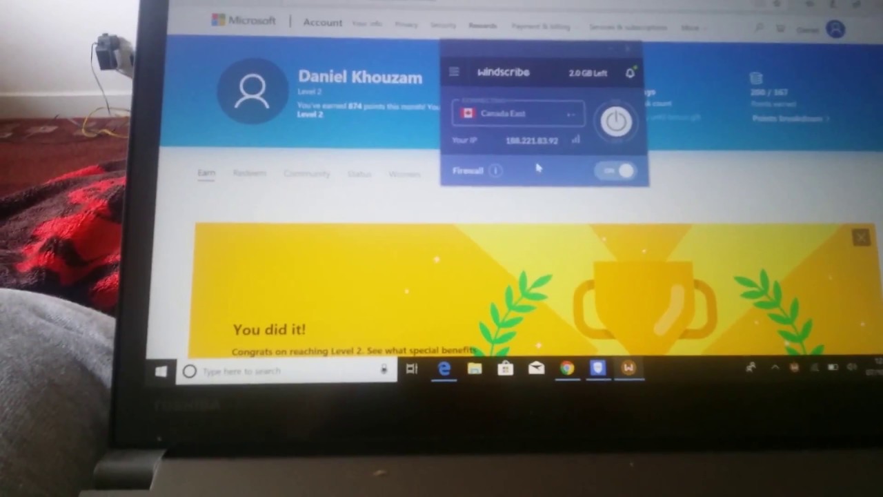 How to get free unlimited points on Microsoft reward!! YouTube
