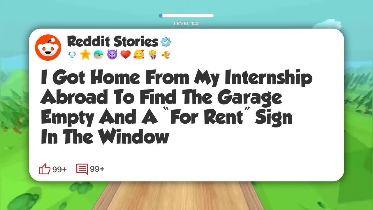 Reddit Empty I Got Home From My Internship Abroad To Find The Garage Empty And A ...