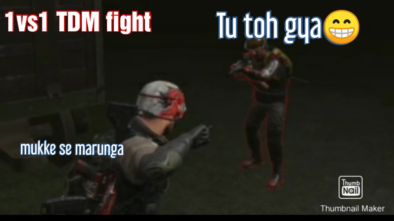 1 Vs 1 TDM FIGHT | CHALLENGED BY FNCshivam TO ME | PUBG MOBILE TDM ...