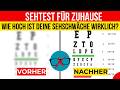 Wie du deine DIOPTRIEN selbst berechnen und messen kannst (von zuhause aus möglich!) #augentraining
