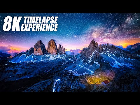 Unique Timelapse Experience in 8K VIDEO ULTRA HD 60FPS
