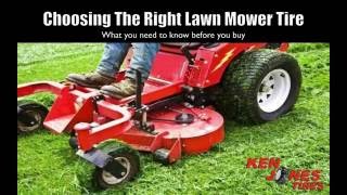 Choosing The Right Lawn Mower Tire | Ken Jones Tires | 1-800-225-9513 by Tractor Tires and Tire Chains Experts 11,797 views 7 years ago 3 minutes, 9 seconds