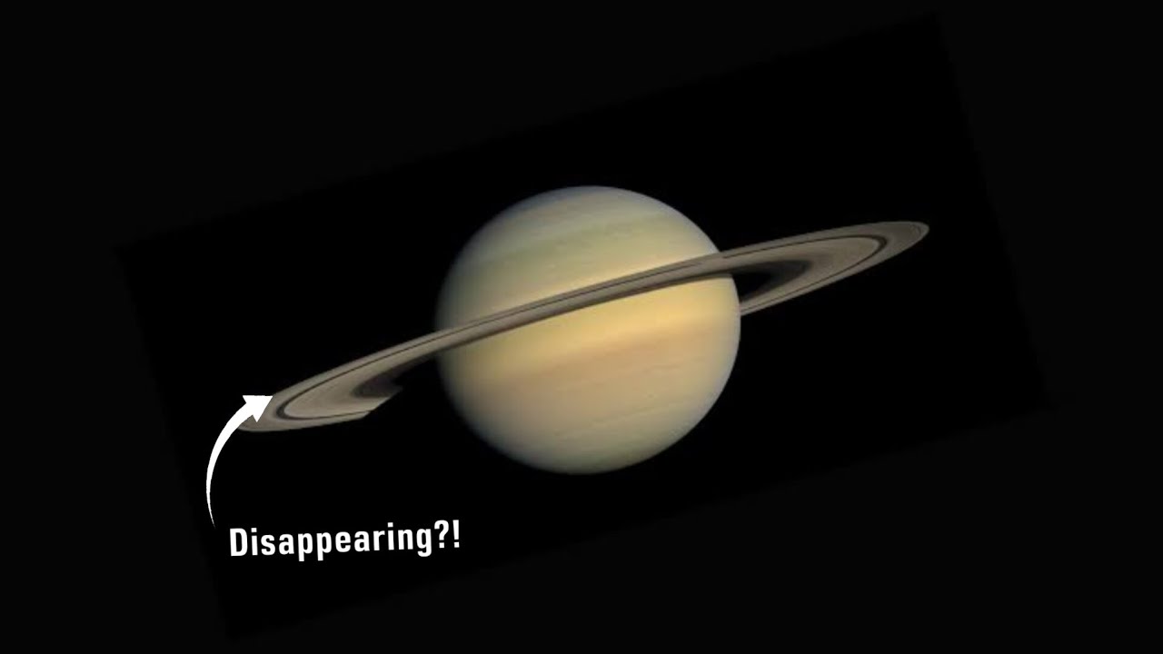 Loosing Rings Saturn Is Losing Its Rings! (4K 60fps) - YouTube