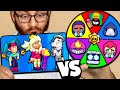 New Brawler MANDY, CHESTER &amp; GRAY vs RANDOM WHEEL!! 😱