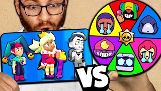 New Brawler MANDY, CHESTER &amp; GRAY vs RANDOM WHEEL!! 😱