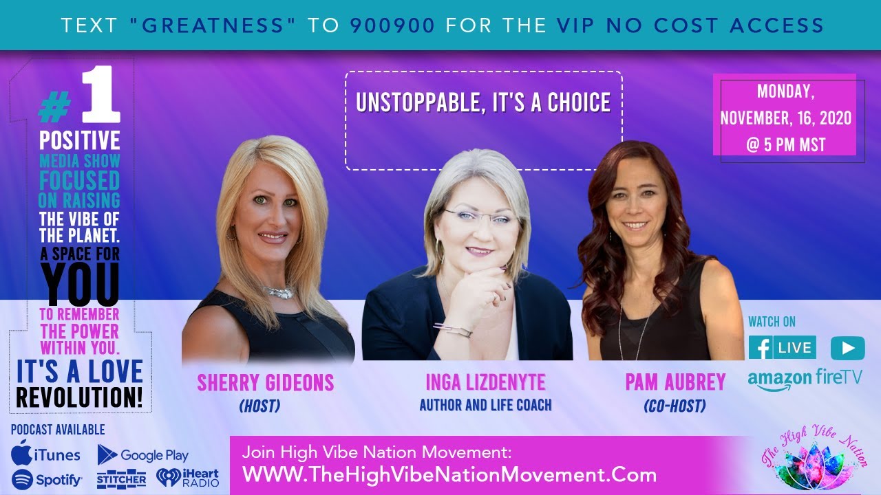 UNSTOPPABLE, It's A Choice | Inga Lizdenyte
