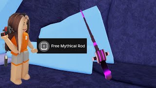 how to get mythical rod for FREE in fisch