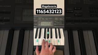 How To Play Megalovania | Easy Piano Tutorial #shorts screenshot 5