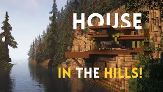 Minecraft | How to Build a Modern House in The Hills