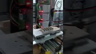 diy CNC first chips (dust)