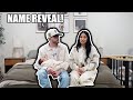Our babys name reveal