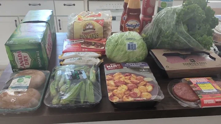 $182 Aldi & Harris Teeter Grocery Haul