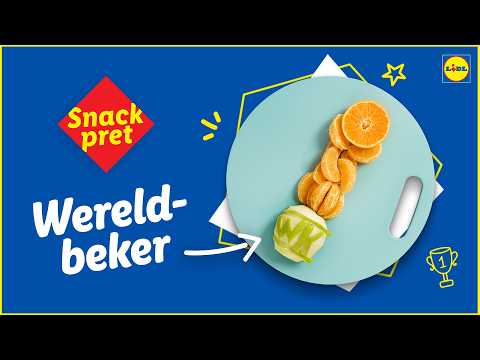 Zo maak je de Wereldbeker! 🏆 Groente en fruit saai? Niet met Snackpret! Bouw samen de creaties. 🍎🍊