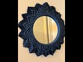 macrame mirror 🪞