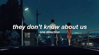one direction - they don't know about us (slowed + reverb) ✧