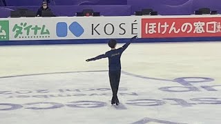 Kazuki Tomono 友野一希 FP Open practice 25.11.2021 Rostelecom Cup