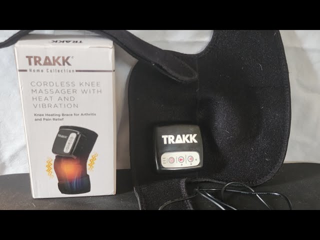 The TRAKK HEAT THERAPY VIBRATION MASSAGER. IT NOT JUST FOR YOUR KNEES! -  YouTube
