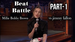 Beat Battle with Millie Bobby Brown | Millie Bobby Brown Singing | Part-1