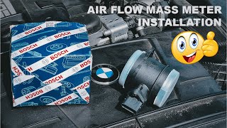 BMW E92 AIR FLOW MASS SENSOR INSTALLATION