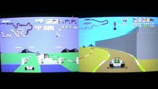 A Closer look @ Buggy Boy: C64 vs. Atari ST - Side by Side