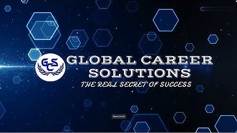 GLOBAL CAREER SOLUTIONS  INTRO VIDEO
