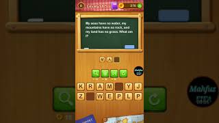 Word Riddles Level 185 || 🎮🎮 word game brain test | word game puzzle walkthrough | Mahfuz FIFA screenshot 3