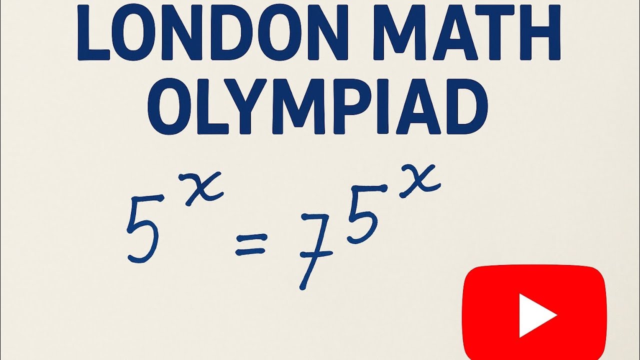 Math Olympiad | London Math Olympiad | Algebra problem | Mathematics ...