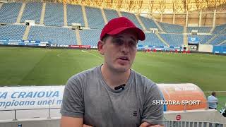 Tifozi Serjan Hotaj Nga Belgjika Ne Rumani Per Te Mbeshtetur Vllaznine