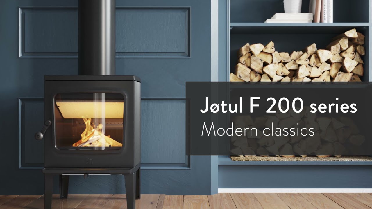 Jøtul F 200 series - reinventing a classic wood stove - YouTube