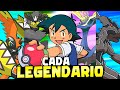 Pokmon legendarios que ash conoce de unova a galar