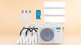MRCOOL DIY Mini-Split Series 5th Generation 36,000 BTU 3-Zone Wall Mounted