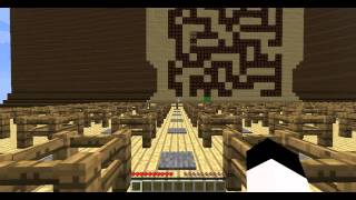 Minecraft Maze On Big Redstone Screen
