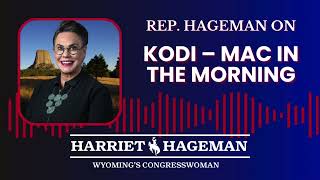 KODI | Rep. Hageman previews her first town halls of 2024 and discusses Biden's Border Crisis