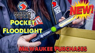 Matco Tools New Pocket Floodlight and Milwaukee Purchases