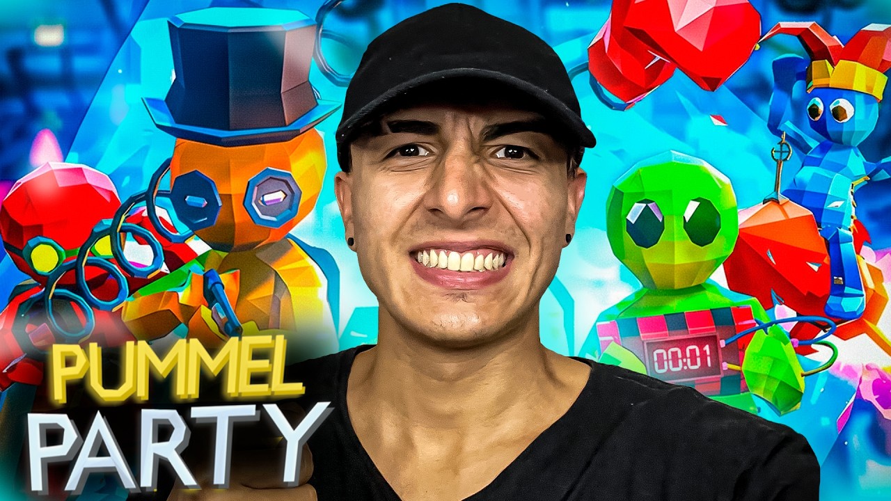 Jugué la COPIA más DESCARADA de MARIO PARTY | Pummel Party