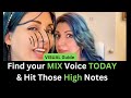 Try This to Hit ANY High Note TODAY! 🤩 MIX VOICE HACK I VISUALS Guide