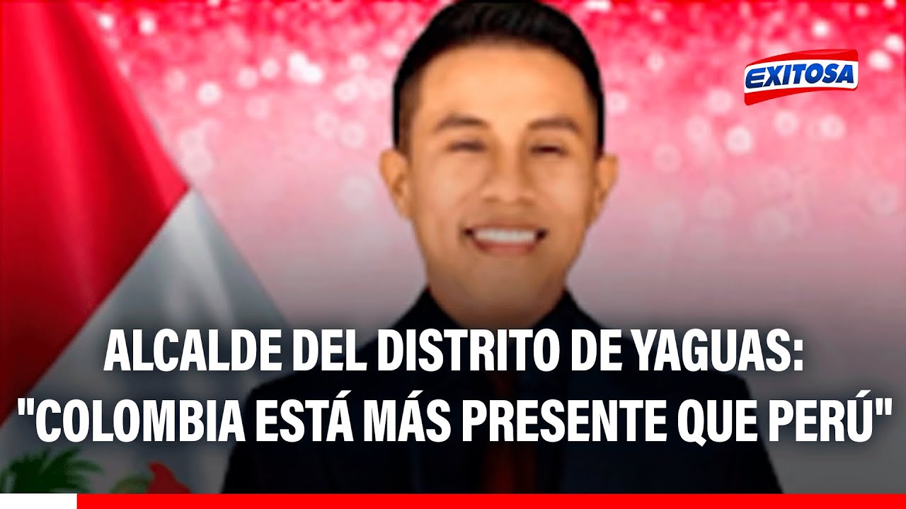 🔴🔵 Alcalde del distrito de Yaguas: 