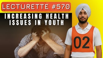 DAILY SSB LECTURETTE – INCREASING HEALTH ISSUES IN YOUTH | SSB Interview 2025 #ssb #nda2025